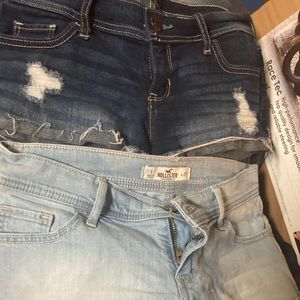 Hollister bundle of two pairs of shorts